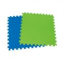 Dactic® Set Alfombras Goma Eva 4 Piezas Verde Azul 120cm. x 120cm.